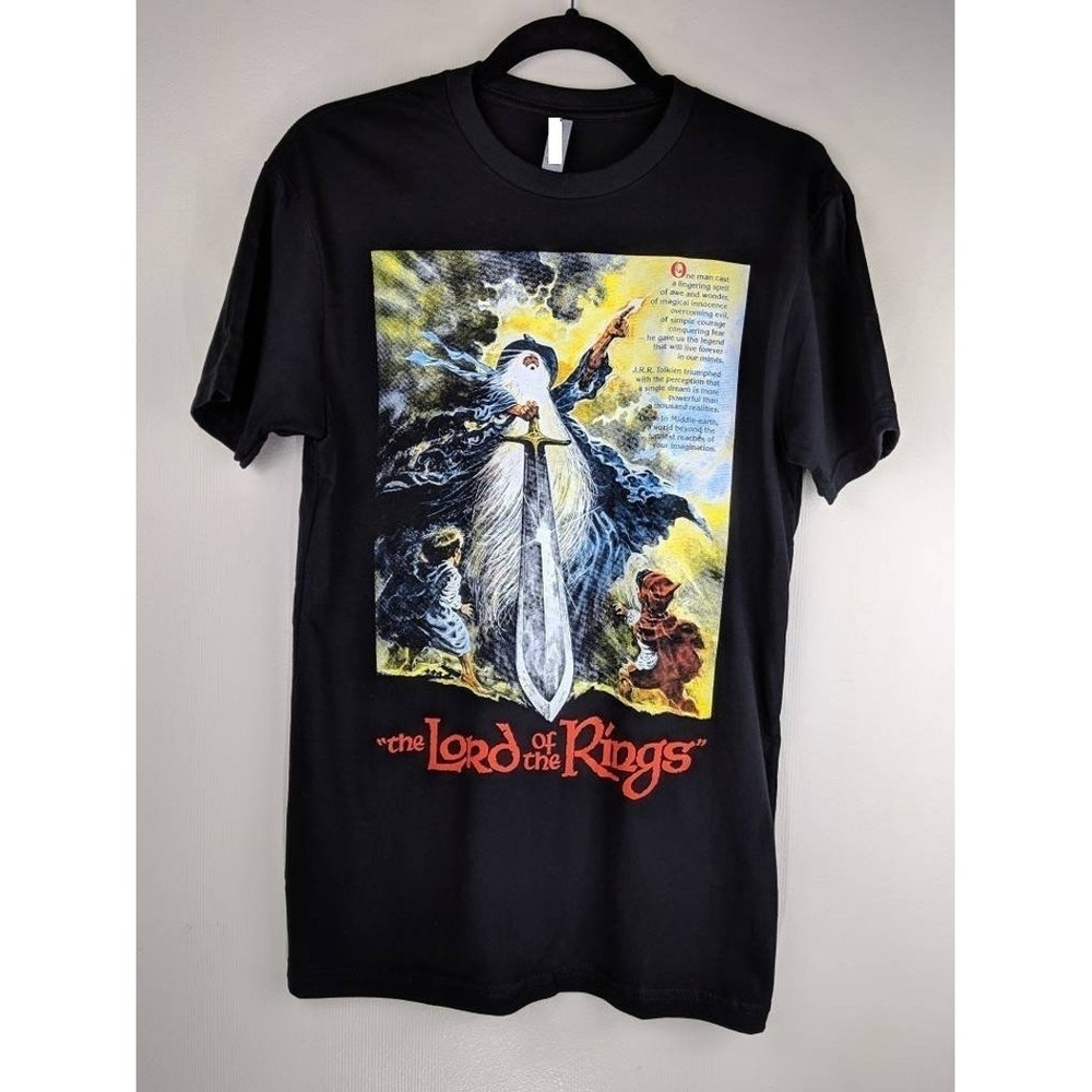 Lord Of The Rings Tshirt Classic Unisex Retro Lotr Tshirt